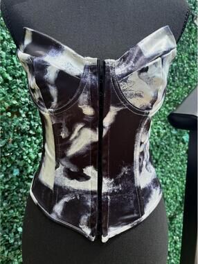 NWOT Adjustable Corset Top, Size S